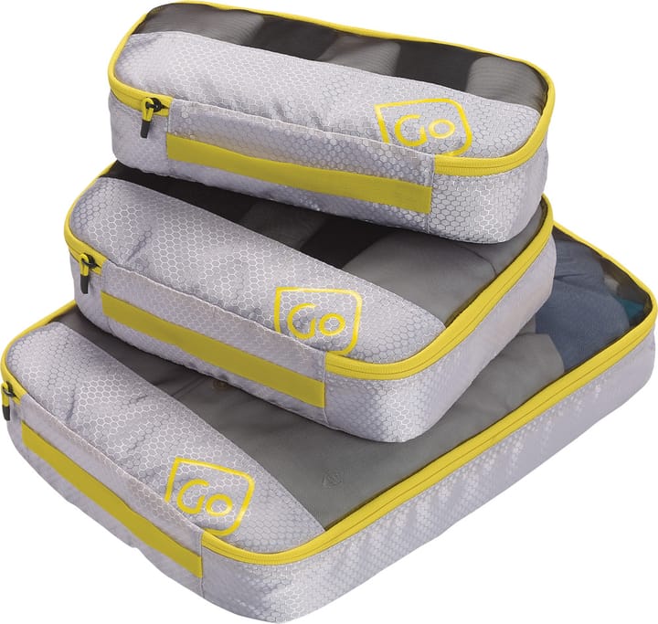 Go Travel Triple Packing Cubes Yellow Go Travel Go Travel Triple Packing Cubes Yellow Go Travel