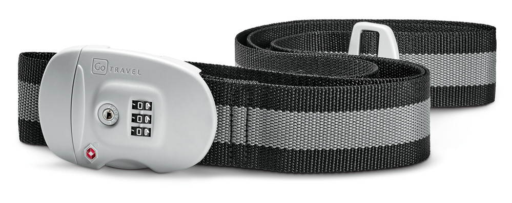 Go Travel Travel Sentry Combi Strap Black Reisesikkerhet OneSize