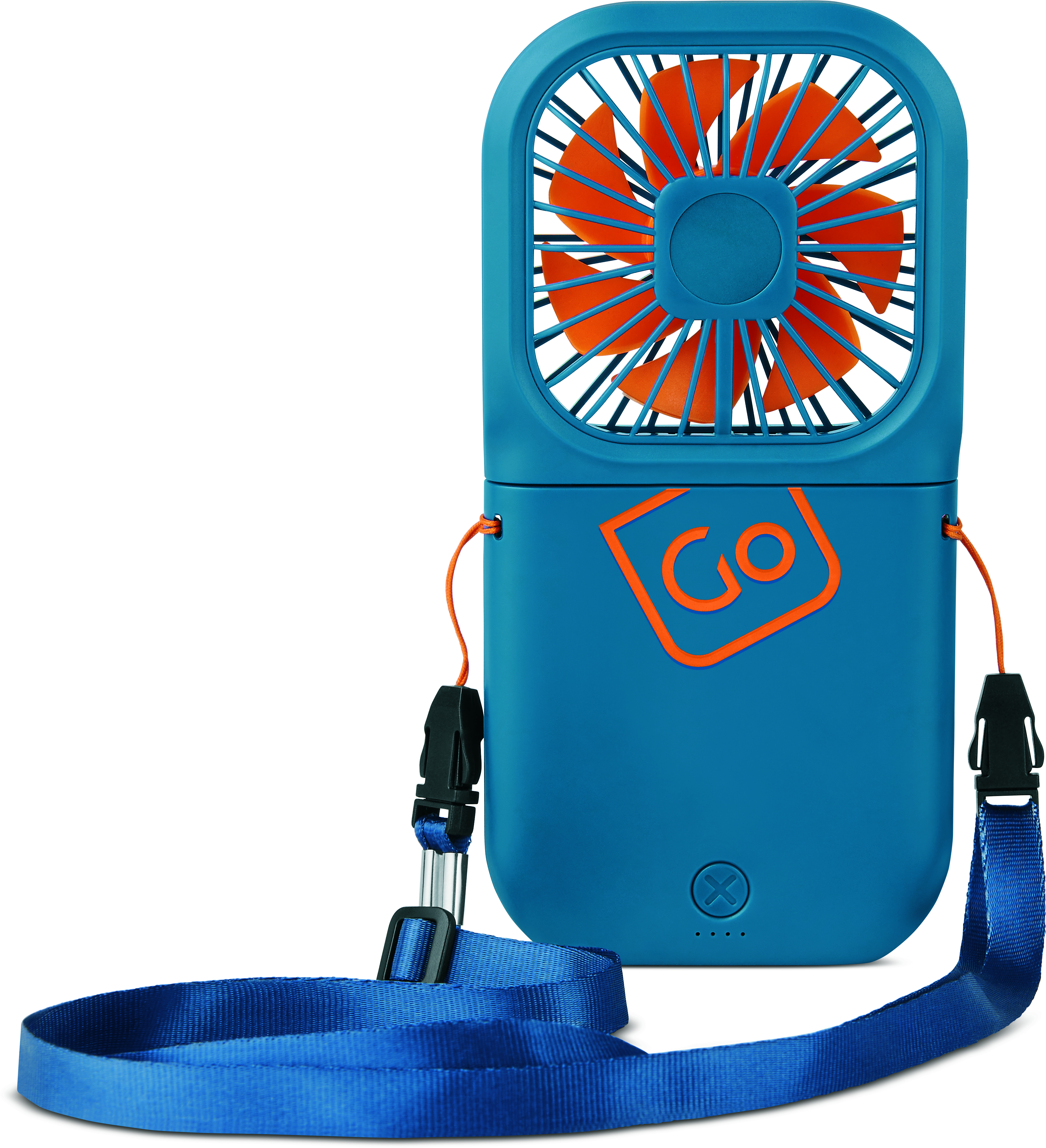 Go Travel Folding Fan Blue Övrig elektronik OneSize