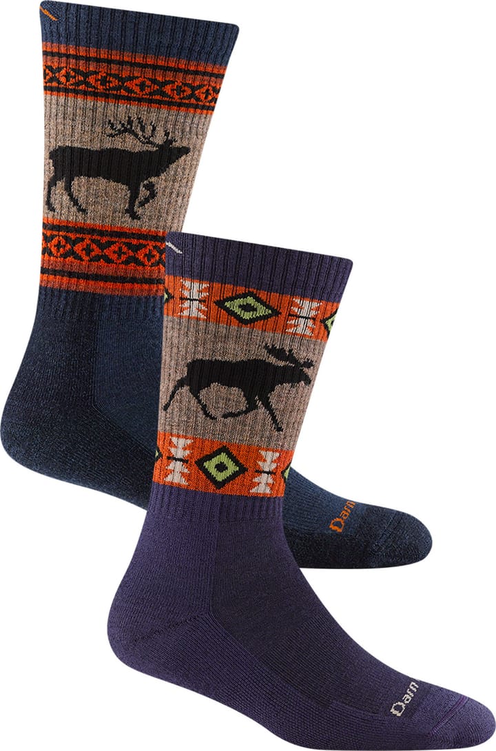 Darn Tough Women's Vanna Grizzle Boot Hiking Socks  Blackberry Darn Tough