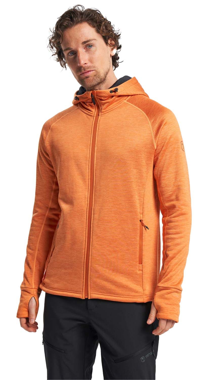 Tenson Men's TXlite Hoodie Zip Amberglow