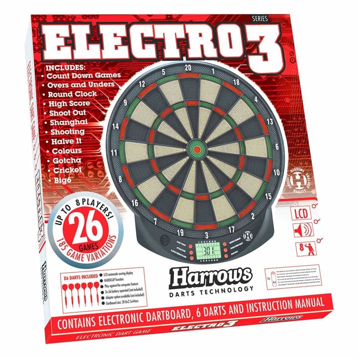 Harrows Electronic Dartboard Electro 3 Harrows