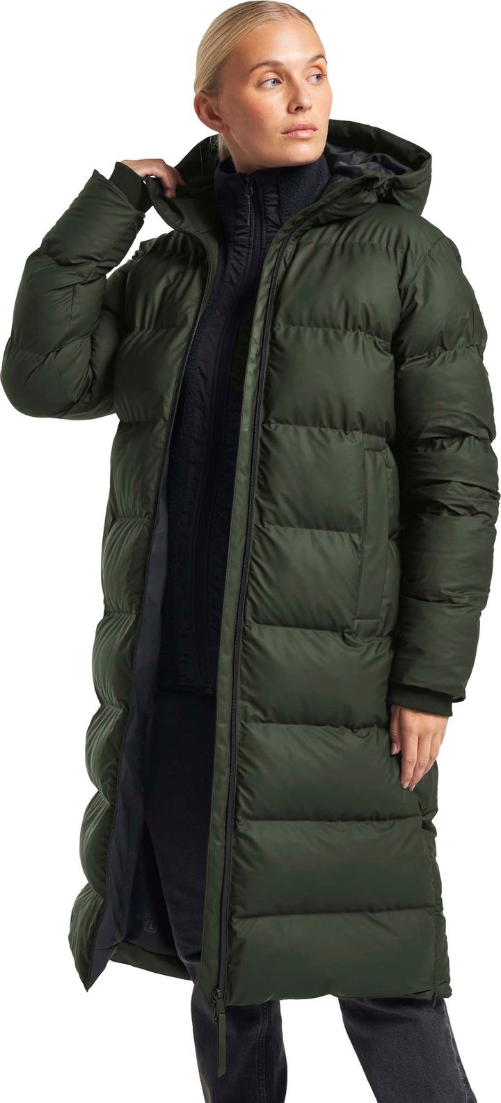Tenson Women's Chimi Coat Dark Olive Tenson Tenson Women's Chimi Coat Dark Olive Tenson