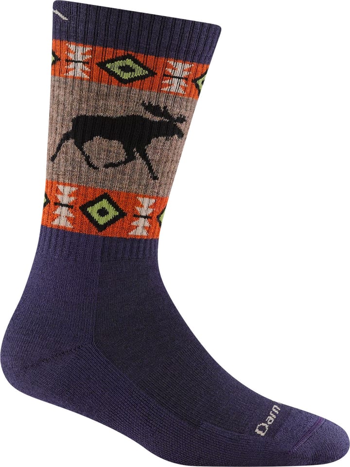 Darn Tough Women's Vanna Grizzle Boot Hiking Socks  Blackberry Darn Tough