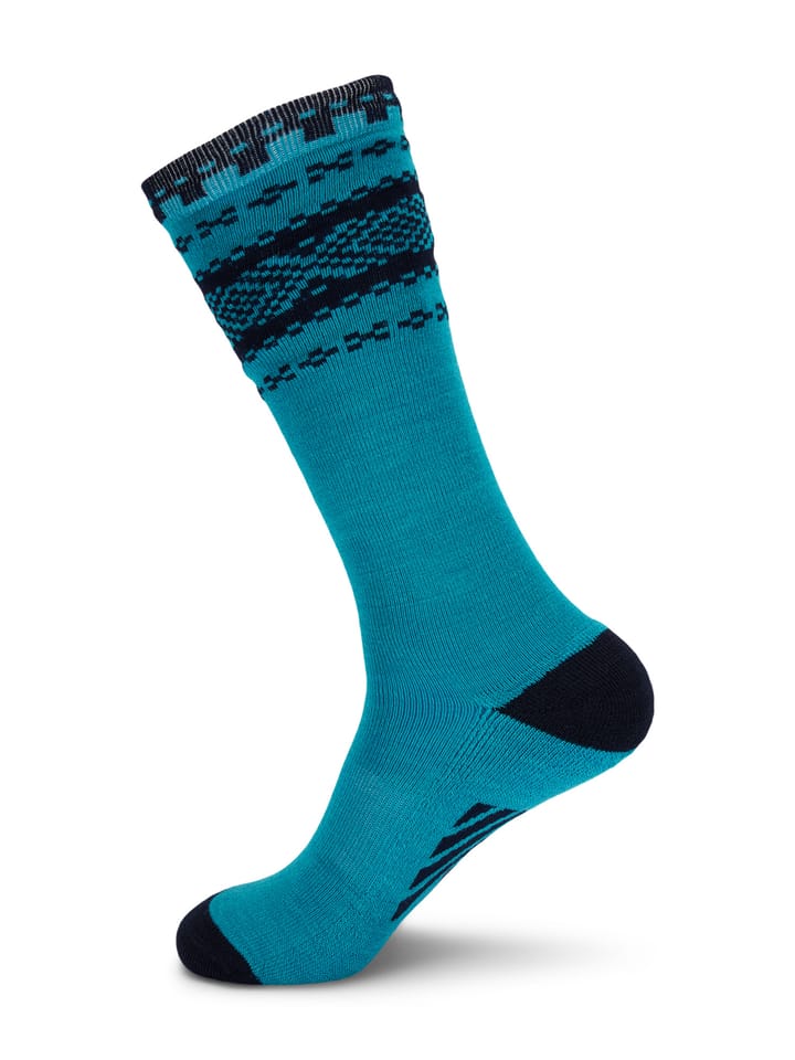 Dale of Norway Cortina Knee Sock Turquoise Navy Dale of Norway