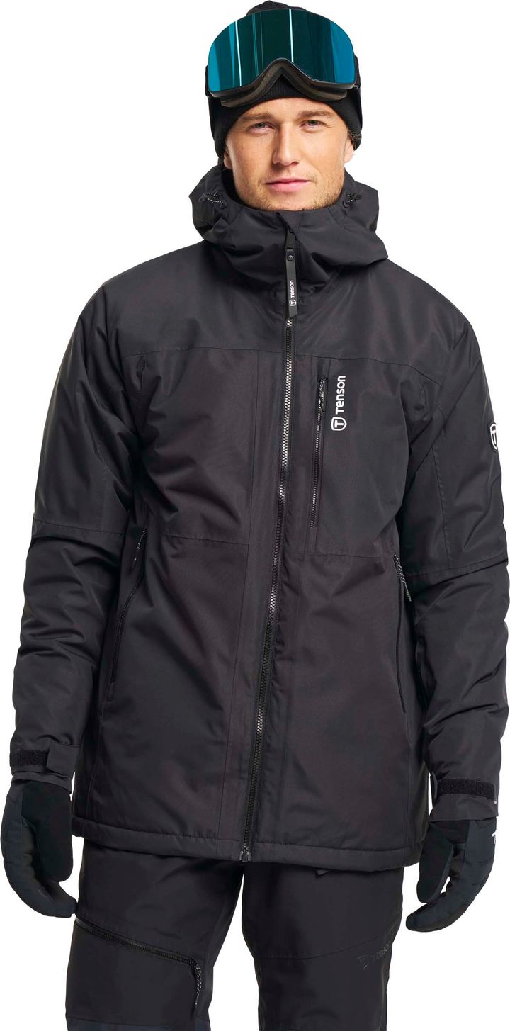 Tenson Men's Niseko Ski Jacket Black Tenson Tenson Men's Niseko Ski Jacket Black Tenson