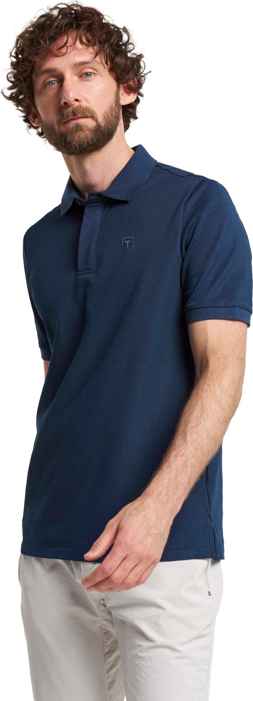 Tenson Men's TXlite Blend Polo Midnight Navy T-shirts L