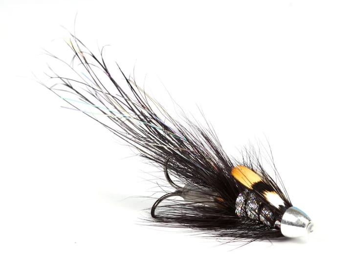 Umpqua Flies Pot Belly Pig - Black/Silver Umpqua Flies