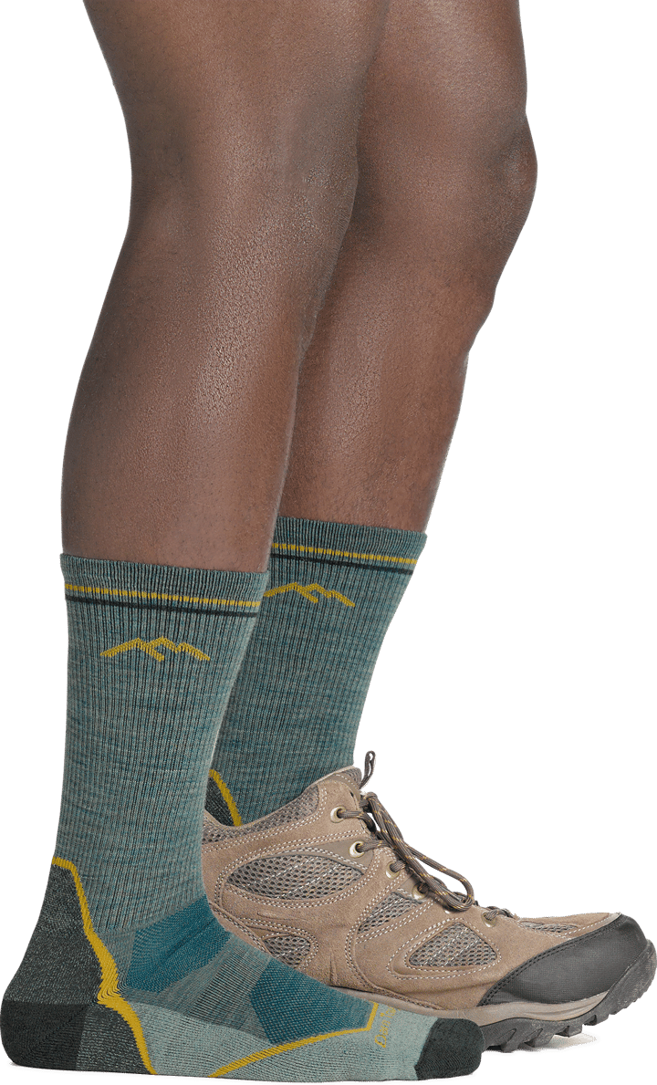 Darn Tough Men's Light Hiker Boot Lightweight Hiking Socks Seafoam Darn Tough