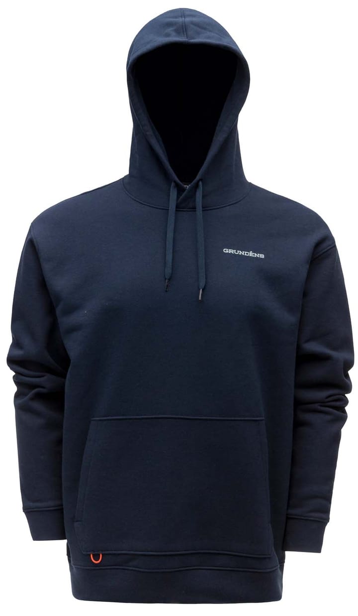 Grundéns Men's Logo Boat Hoodie Dark Navy Grundéns