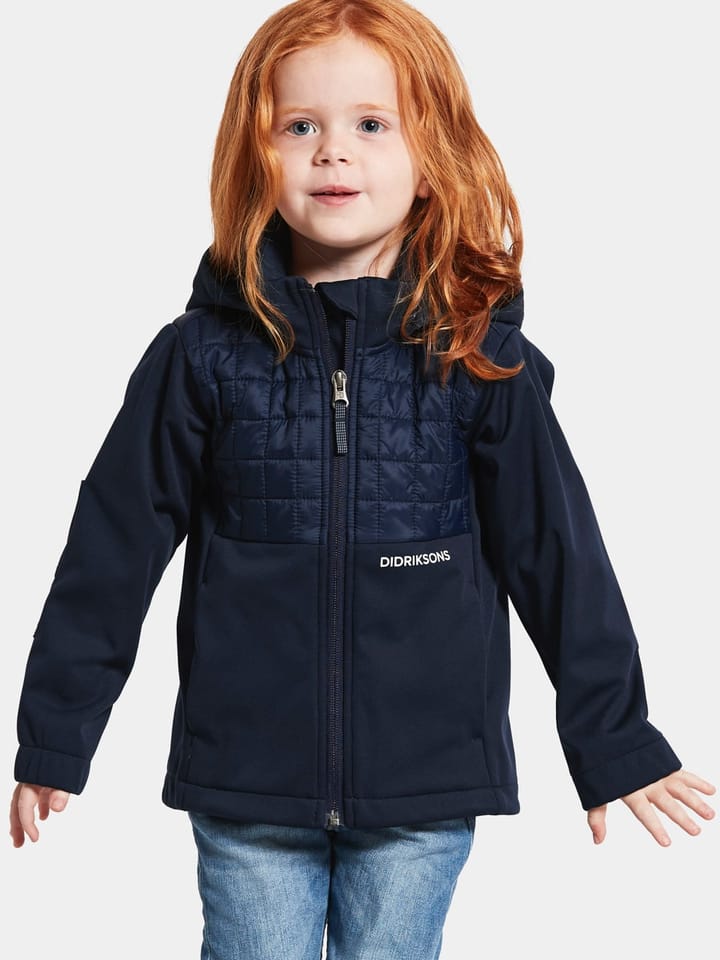 Didriksons Kids' Briska Jacket 2 Navy Didriksons Didriksons Kids' Briska Jacket 2 Navy Didriksons