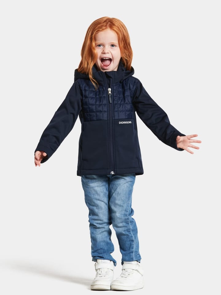 Didriksons Kids' Briska Jacket 2 Navy Didriksons Didriksons Kids' Briska Jacket 2 Navy Didriksons