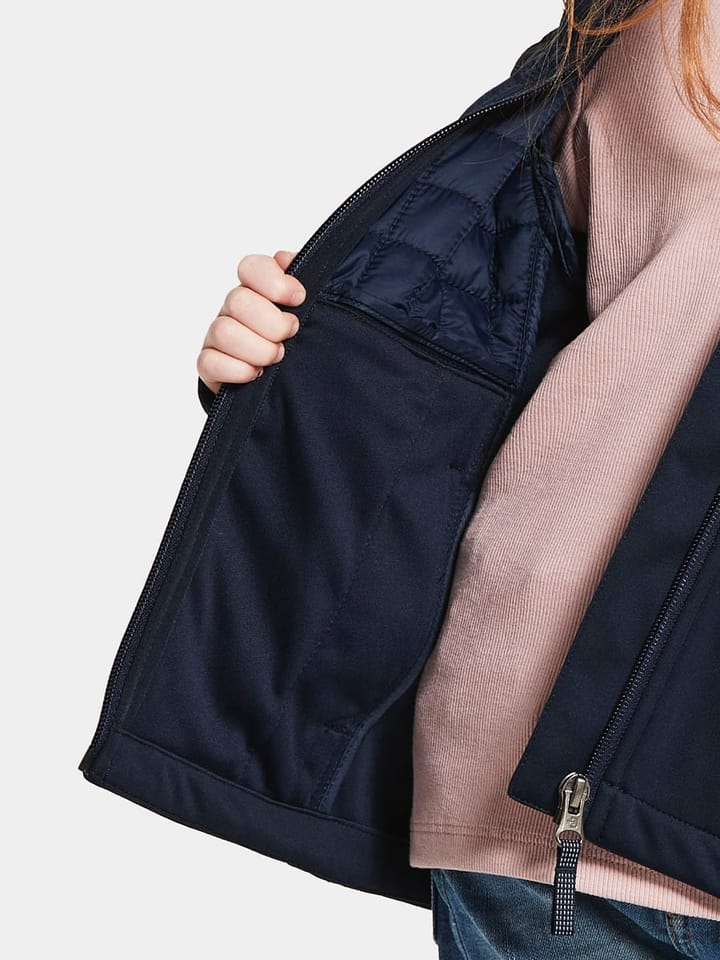 Didriksons Kids' Briska Jacket 2 Navy Didriksons Didriksons Kids' Briska Jacket 2 Navy Didriksons