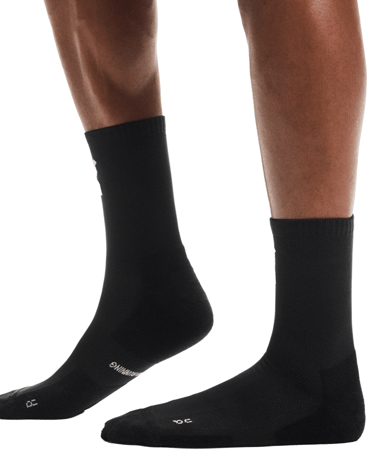 On Core Run Sock High 2p Black On