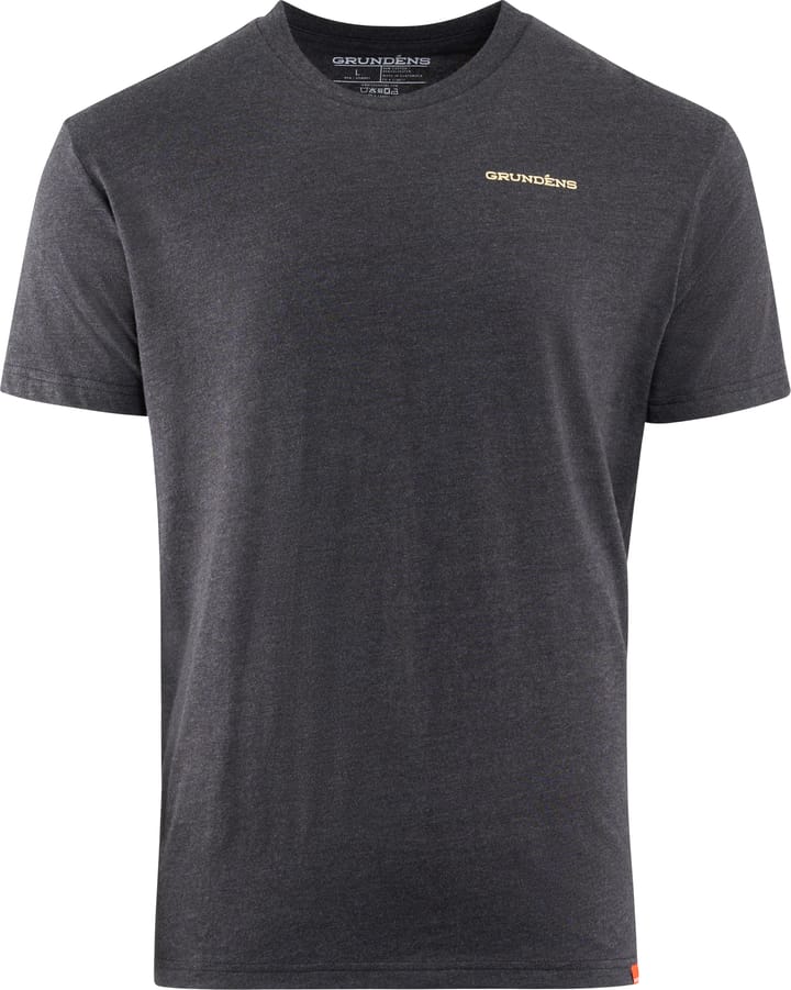Grundéns Men's Octo-Trout SS T-Shirt Heather Charcoal Grundéns