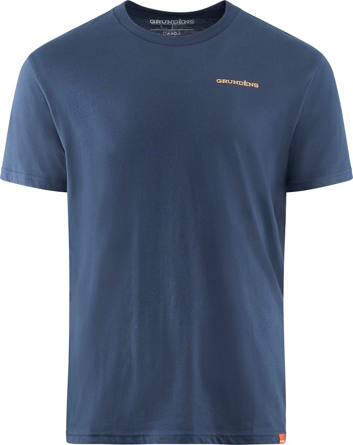 Grundéns Men's Tuna Tailscape Ss T-Shirt Blue Grundéns