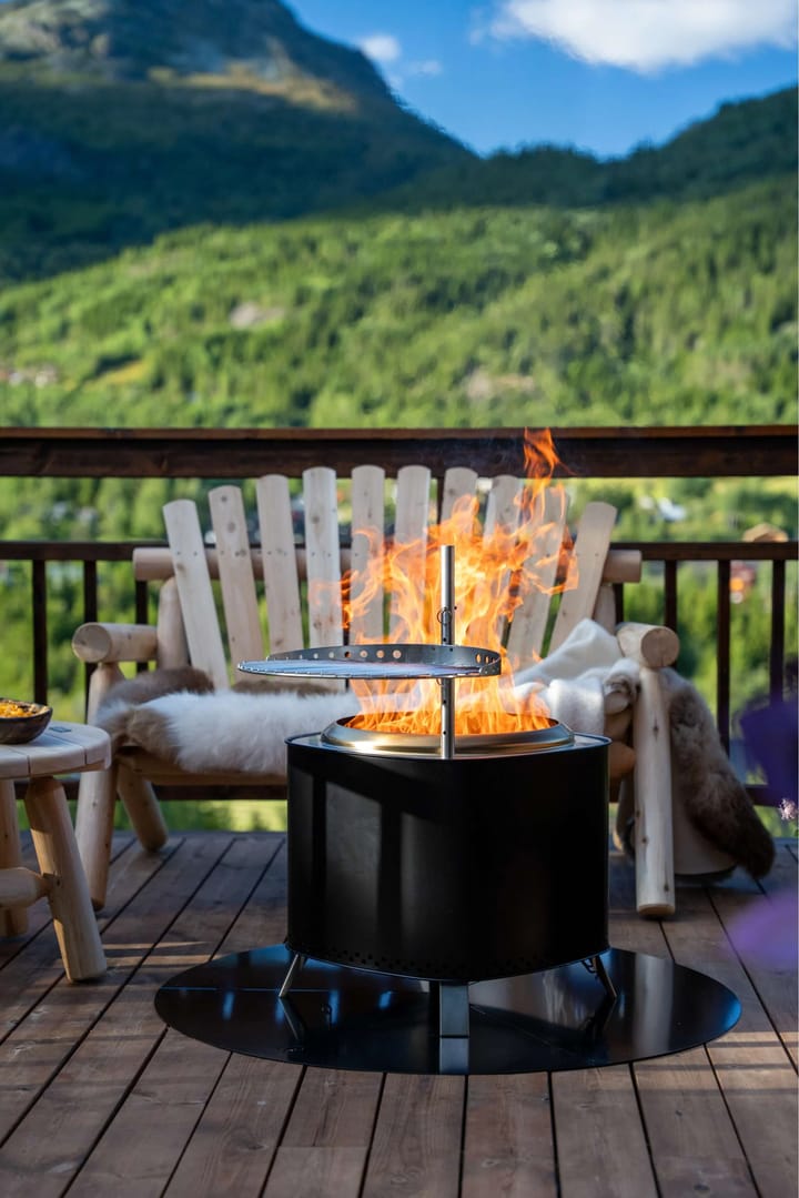 Espegard Bålbrenner Brasa 50 Sort Espegard