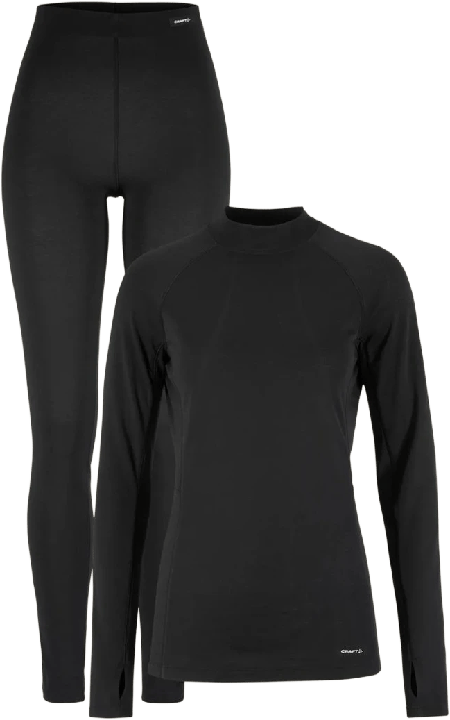 Craft Thermal Baselayer Set 2 W Black