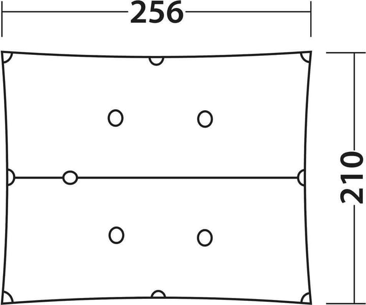 Robens Vestis 2.50 X 2.30 Solo Tarp UL Orange Robens
