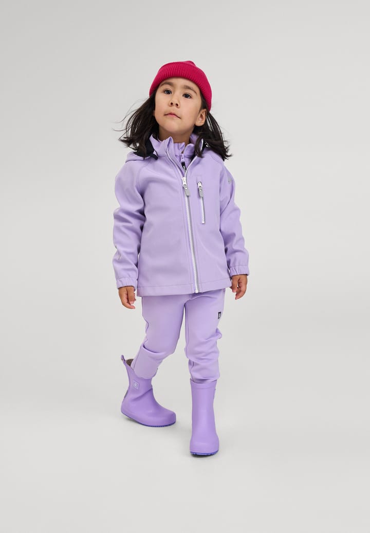 Reima Kids' Softshell Jacket Vantti Blooming Lilac Reima