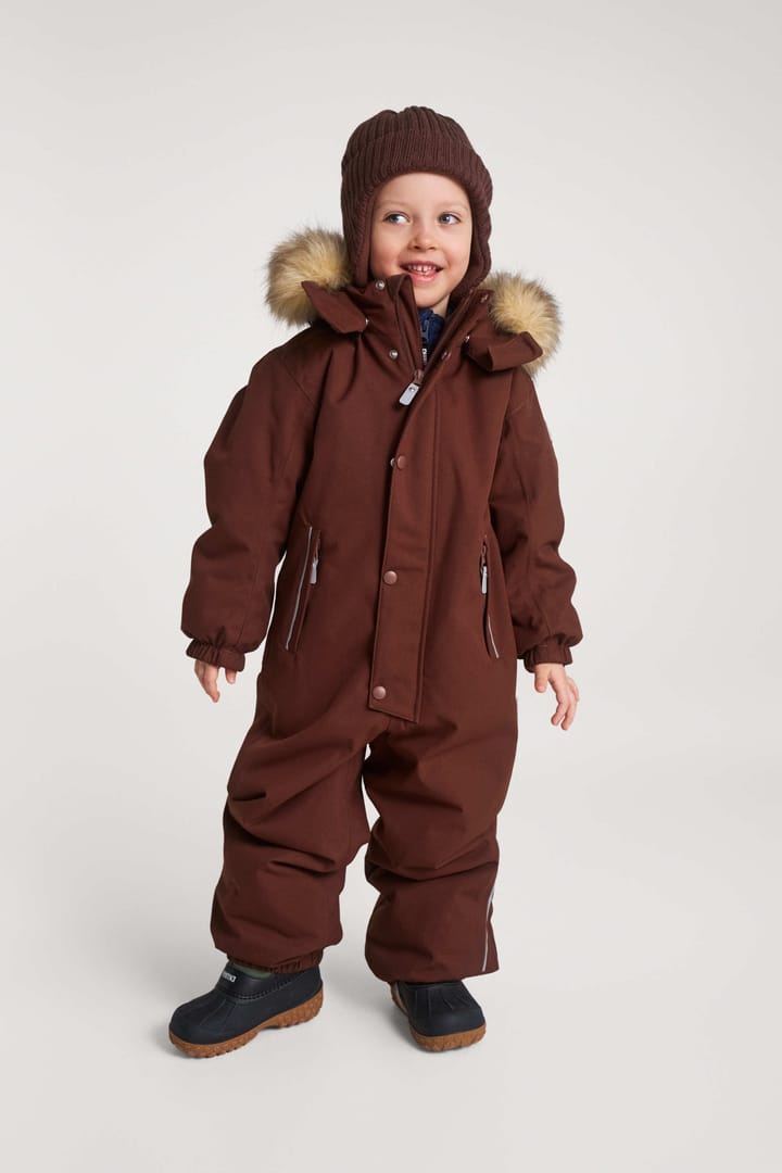 Reima Kids' Reimatec Snowsuit Stavanger Umber Brown Reima