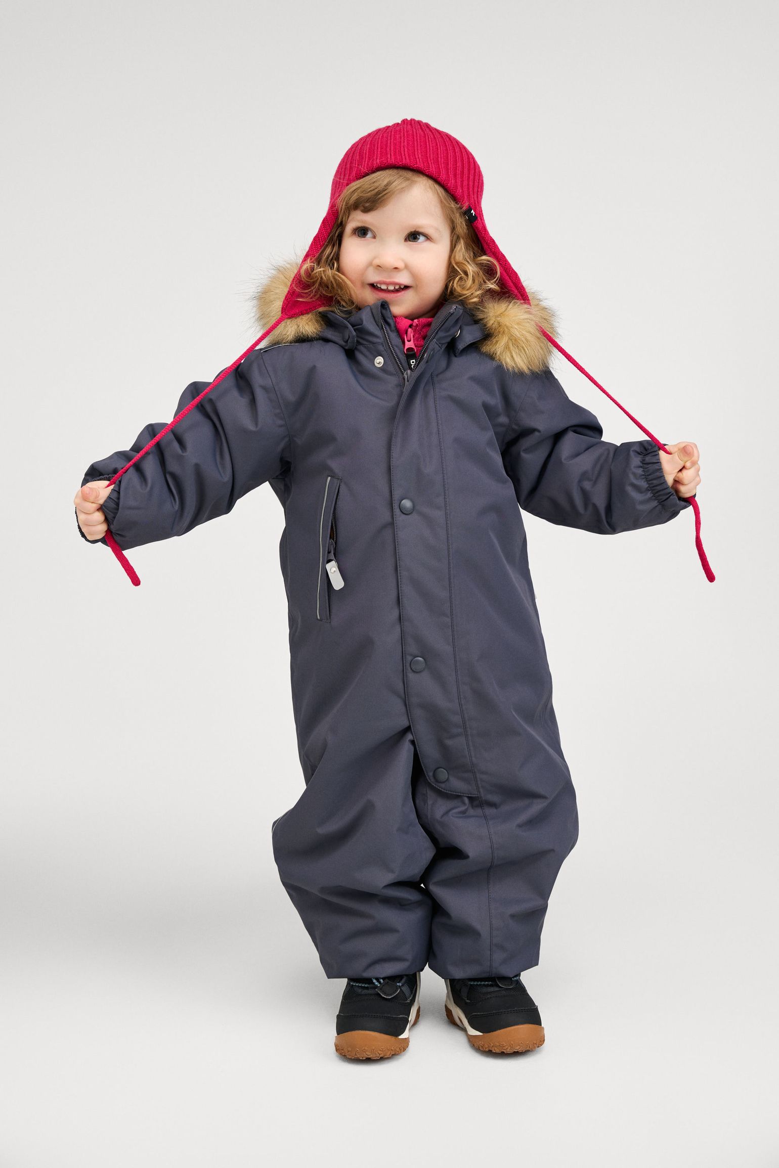 Reima Kids' Gotland Reimatec Winter Overall Soft Black