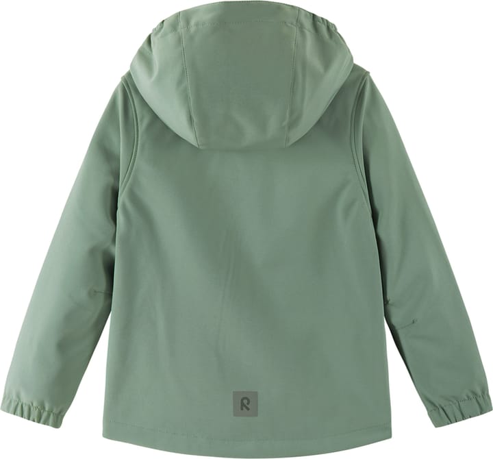 Reima Juniors' Softshell Jacket Koivula Stone Green Reima