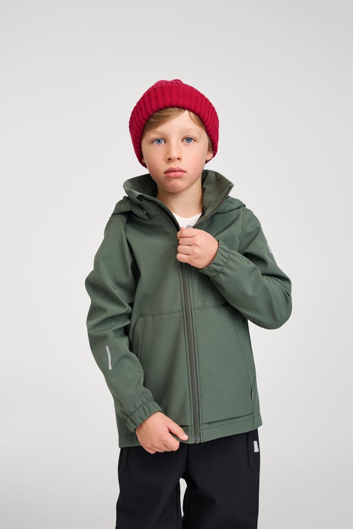 Reima Kids' Softshell Jacket Koivula Thyme Green Reima