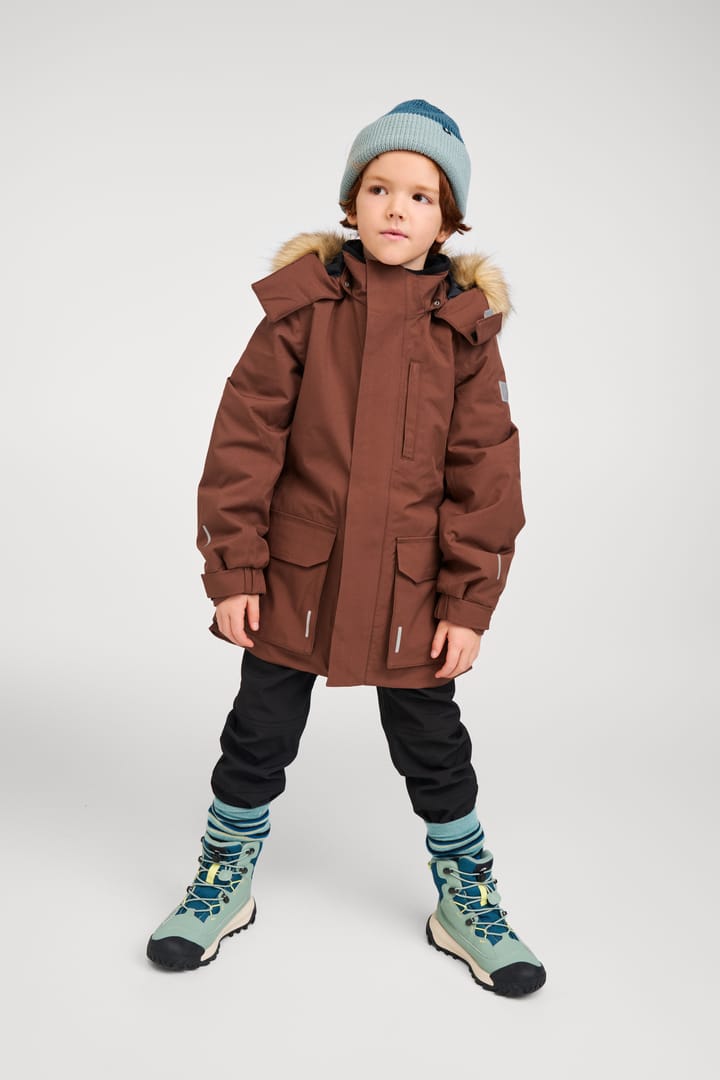 Reima Kids' Reimatec Winter Jacket Ajaton Umber Brown Reima