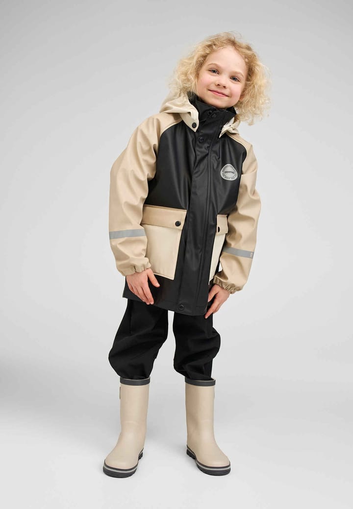 Reima Kids' Raincoat Suihku Black Reima
