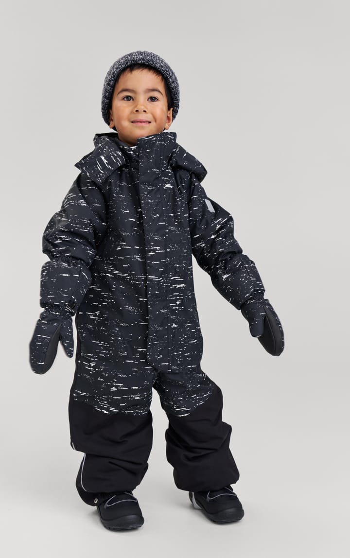 Reima Kids' Reflective Reimatec Winter Overall Kirkas Black Reima