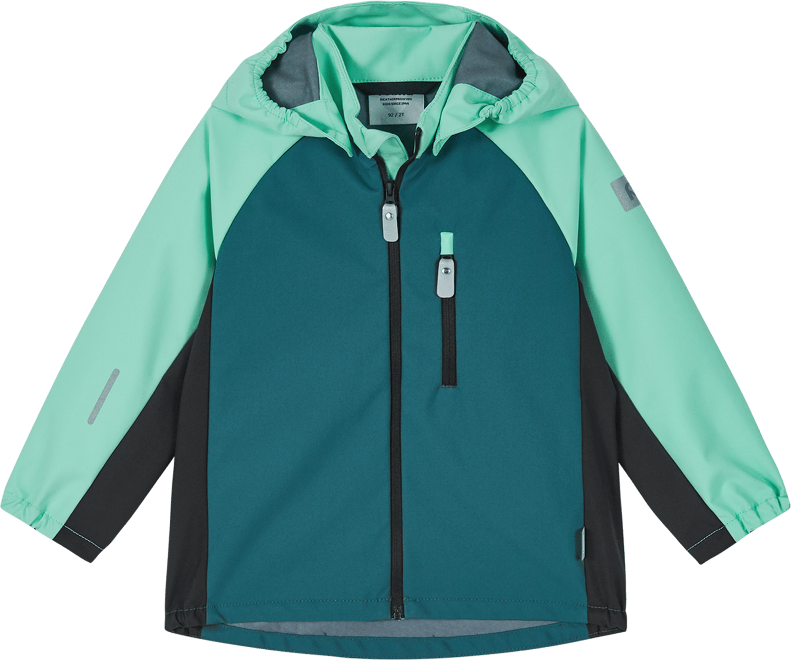 Reima Kids' Softshell Jacket Temppu Dark Teal