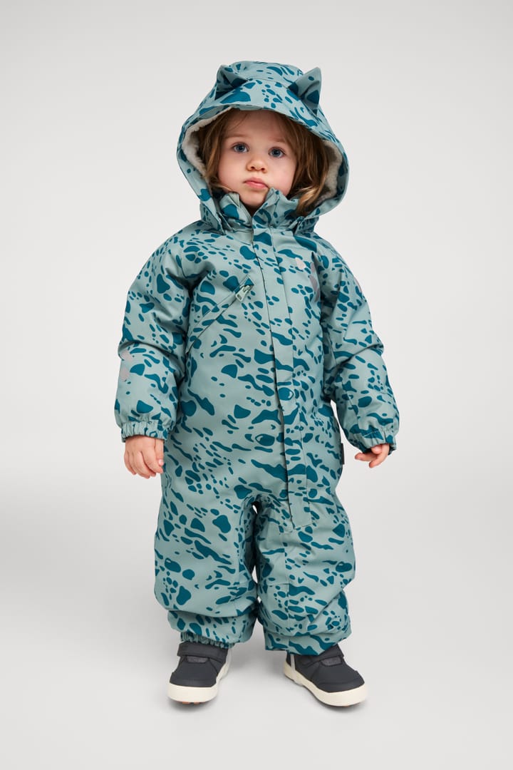 Reima Toddlers' Reimatec Snowsuit Hasula Stone Green Reima