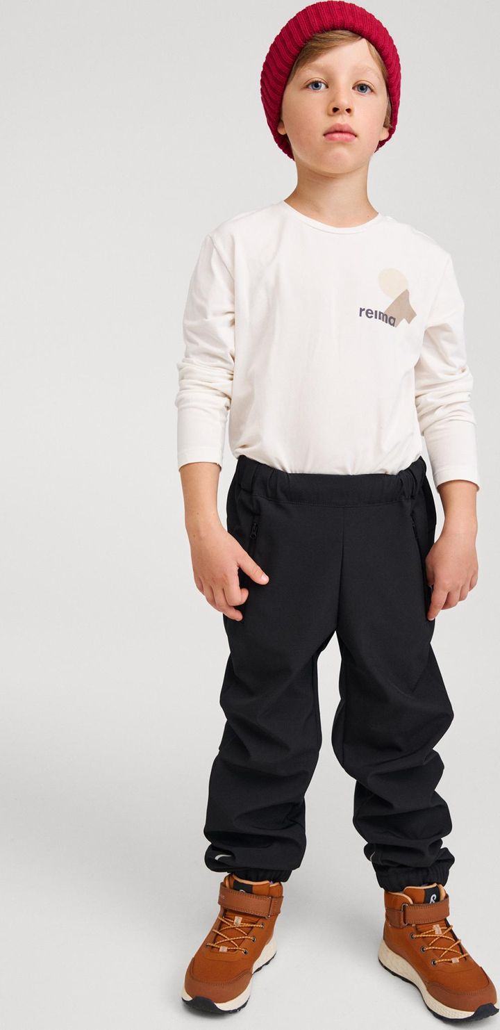 Reima Kids' Softshell Pants Koivin Black Reima
