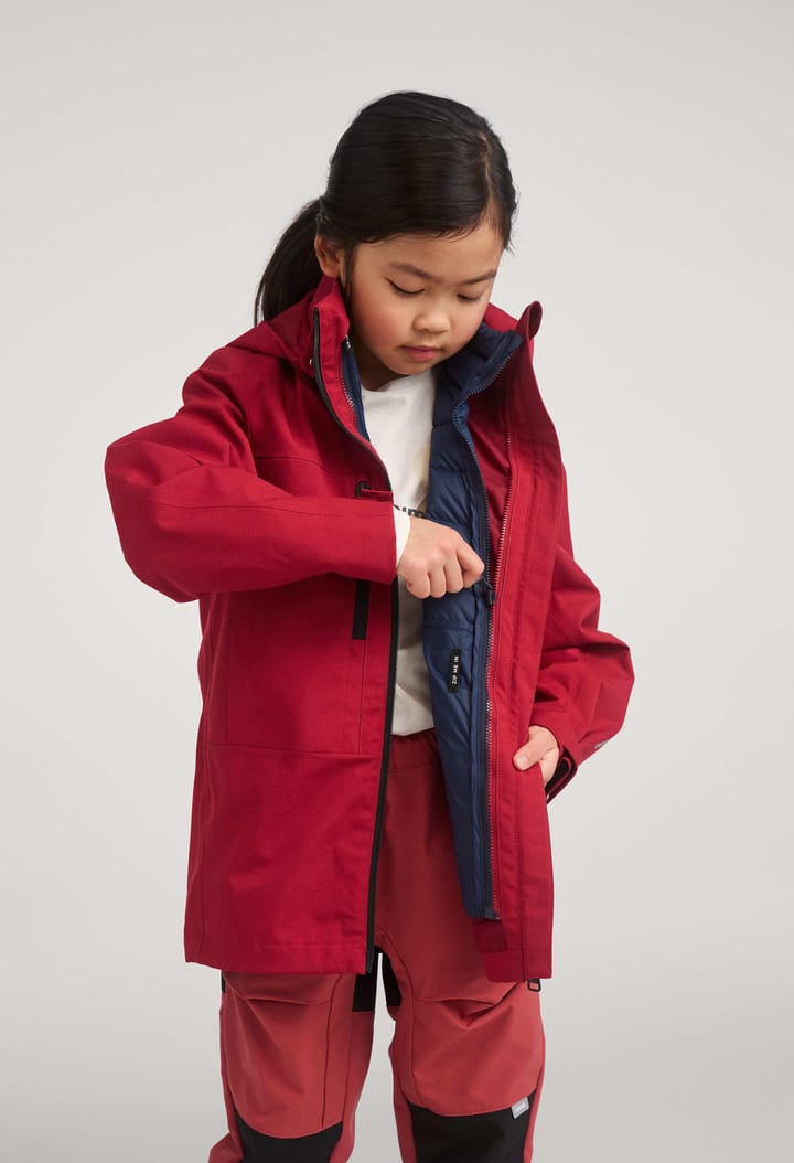 Reima Kids' Reimatec Jacket Saarela Cranberry Reima