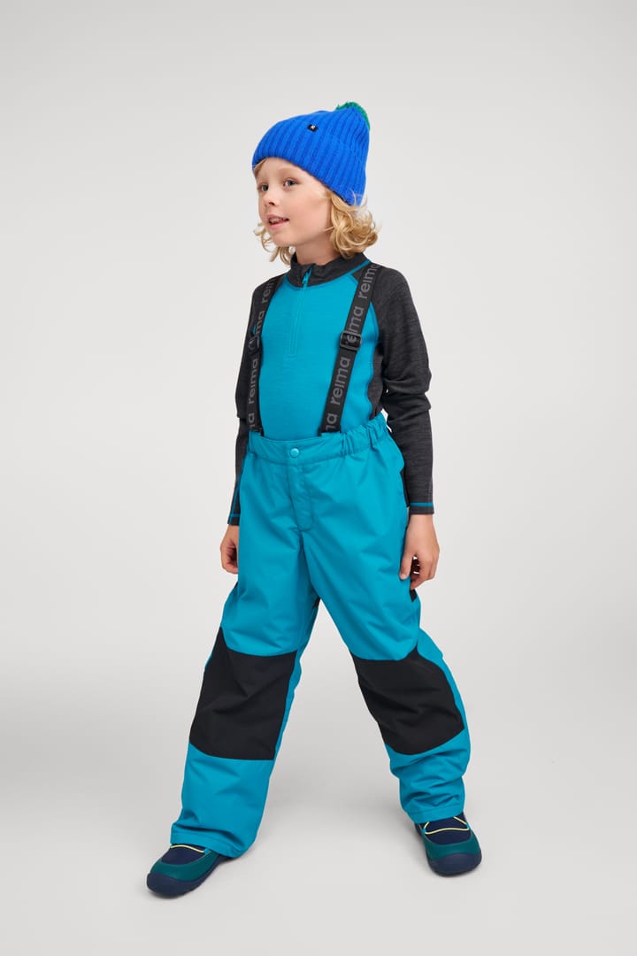 Reima Kids' Viihdyn Wool Sweater Aquatic Blue Reima