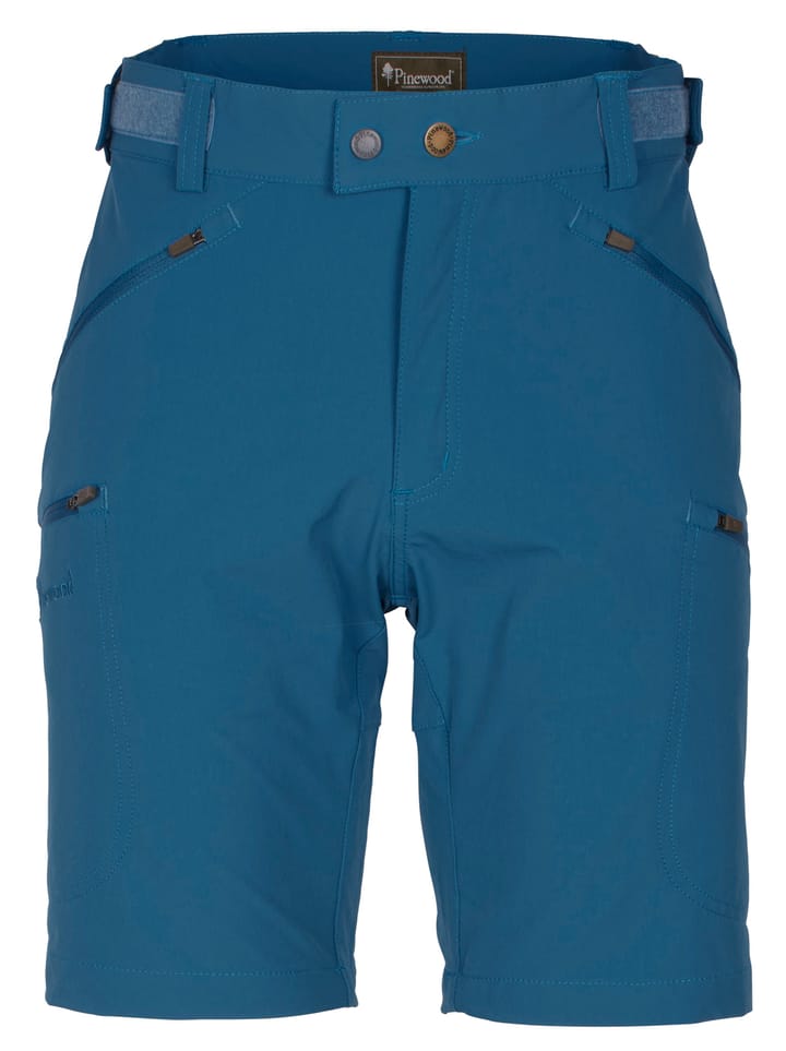 Pinewood Men's Abisko Light Stretch Shorts Dark Azur Blue Pinewood