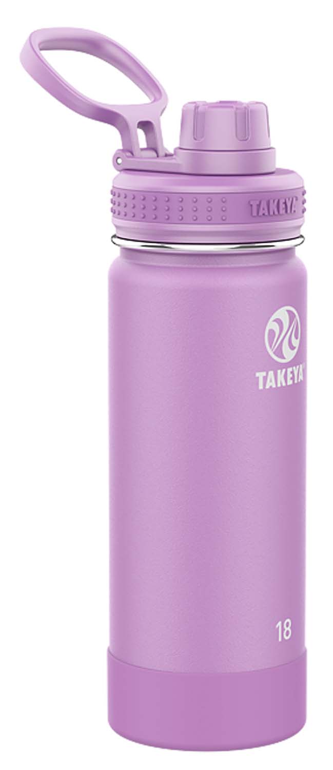 Takeya Takeya Actives Insulated Bottle 18oz/530ml Lilac Lilac