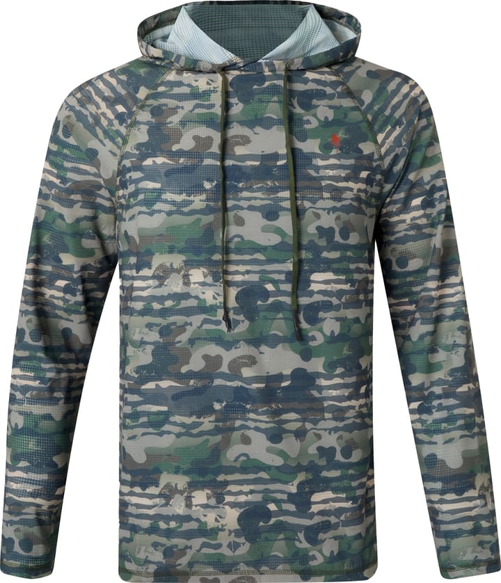 Pinewood Men's Air Vent Hoodie Green Camou Pinewood