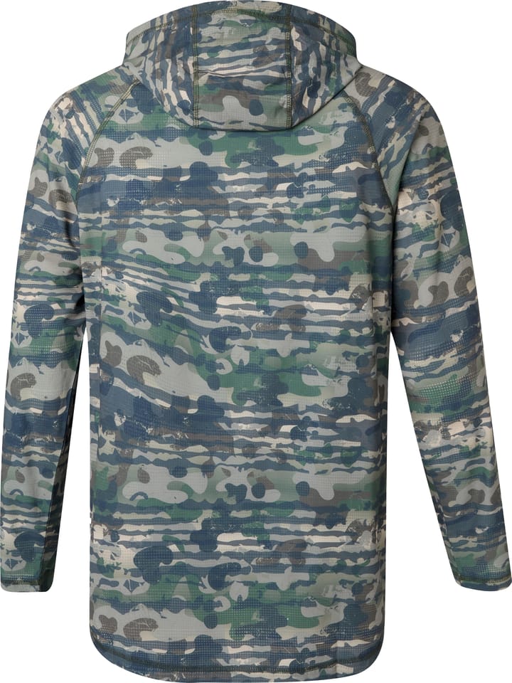 Pinewood Men's Air Vent Hoodie Green Camou Pinewood