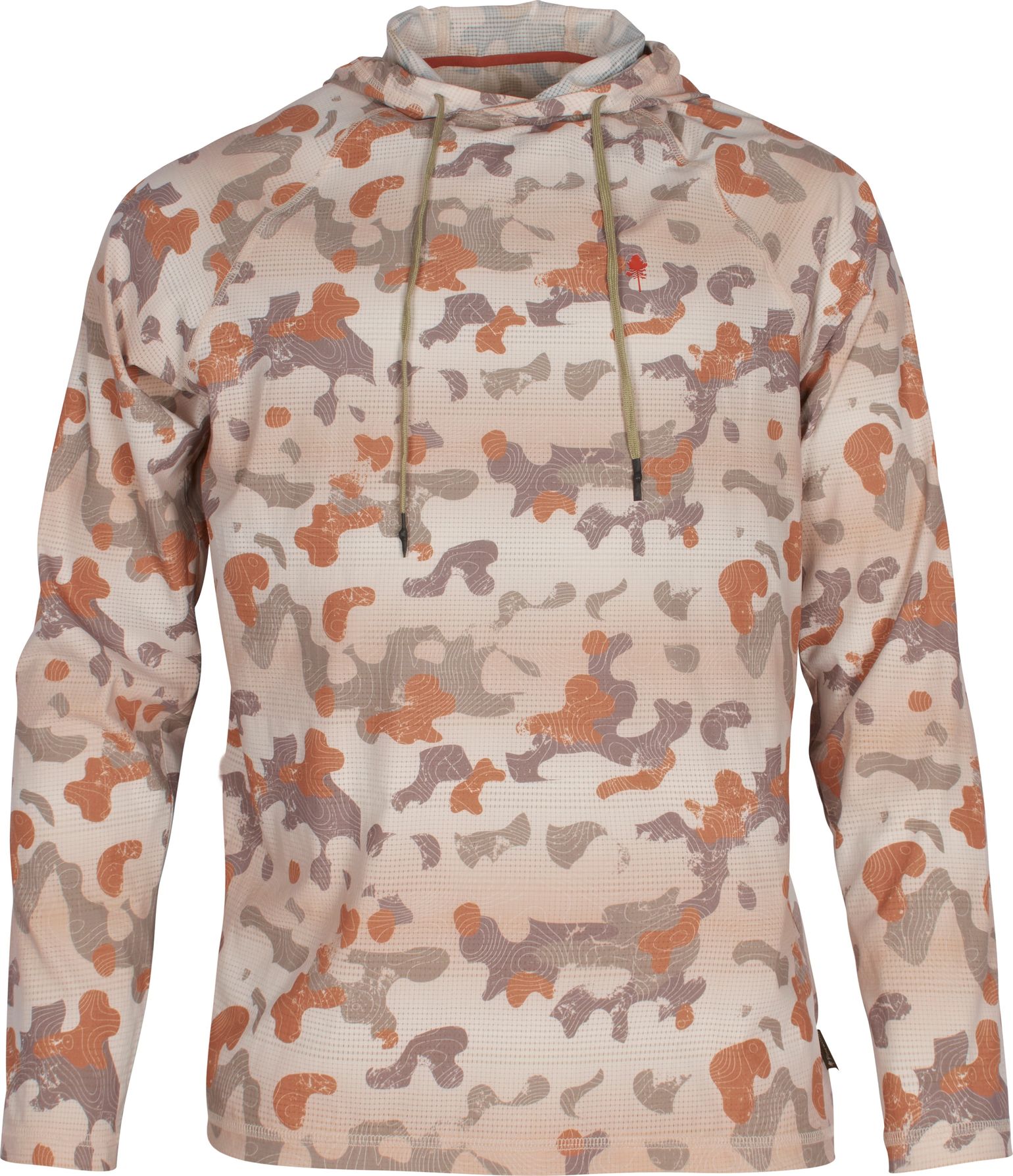 Pinewood Men's Air Vent Hoodie Beige Camou