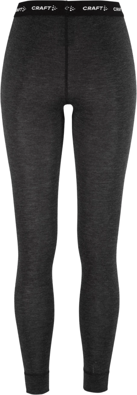 Craft Women's Wool Merino Half Zip Set Black/melange Craft