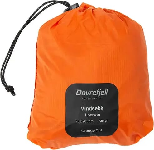 Dovrefjell Vindsekk - 1 Person Oransje/gul Dovrefjell