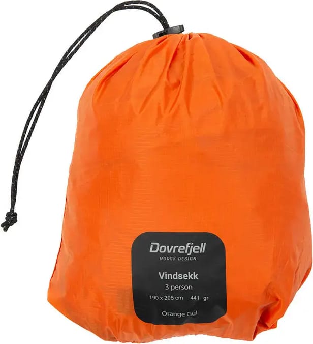 Dovrefjell Vindsekk - 3 Person Oransje/gul Dovrefjell