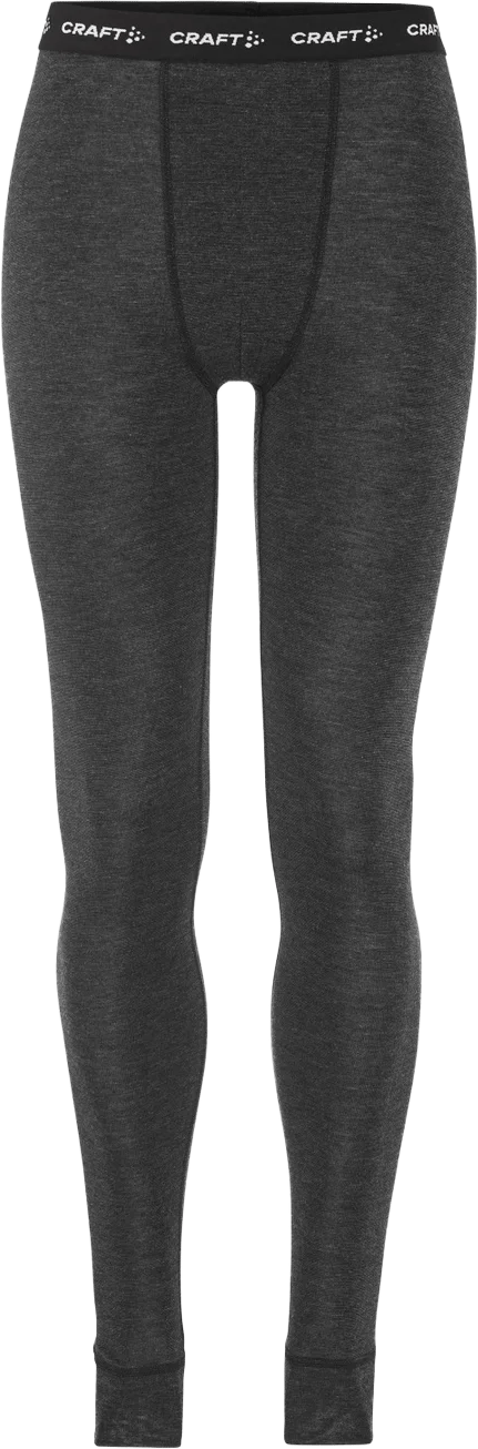 Craft Men's Wool Merino Half Zip Set Black/melange Craft