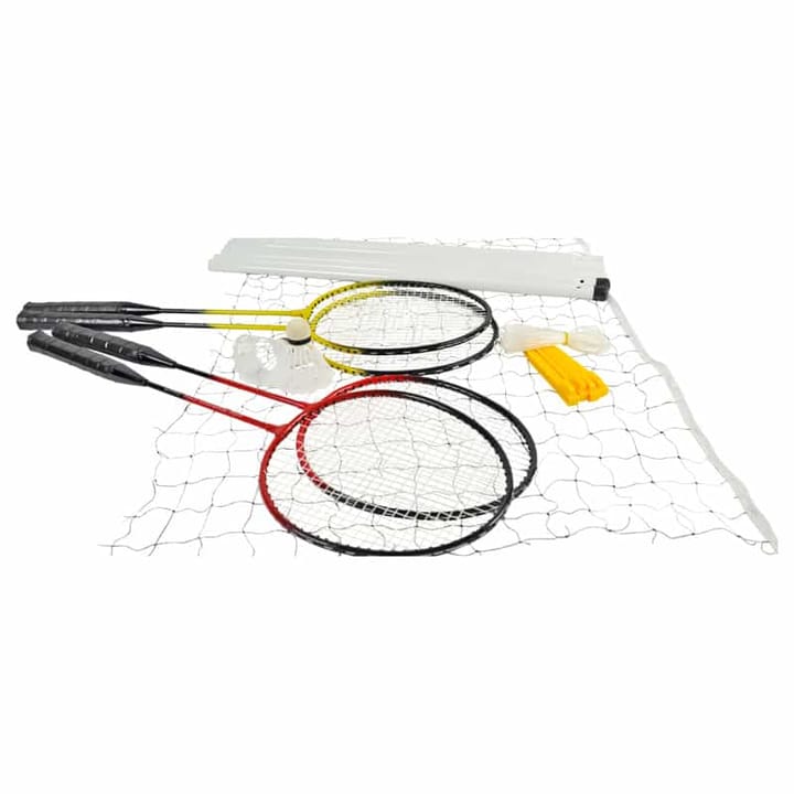 SunSport Badmintonsett  4-Pers med nett 