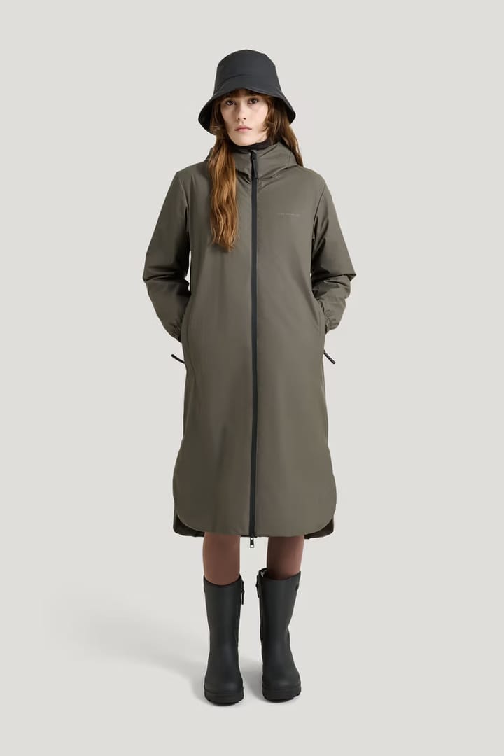 Tretorn Women's Ruby Insulated Raincoat Beluga Tretorn