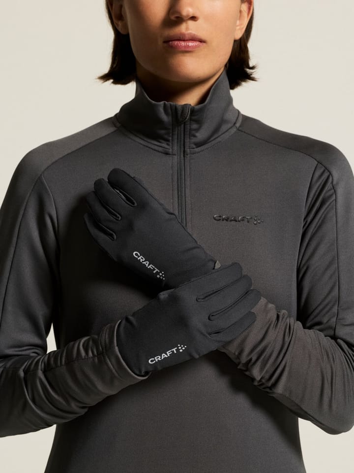 Craft Essence Running Glove Black Craft