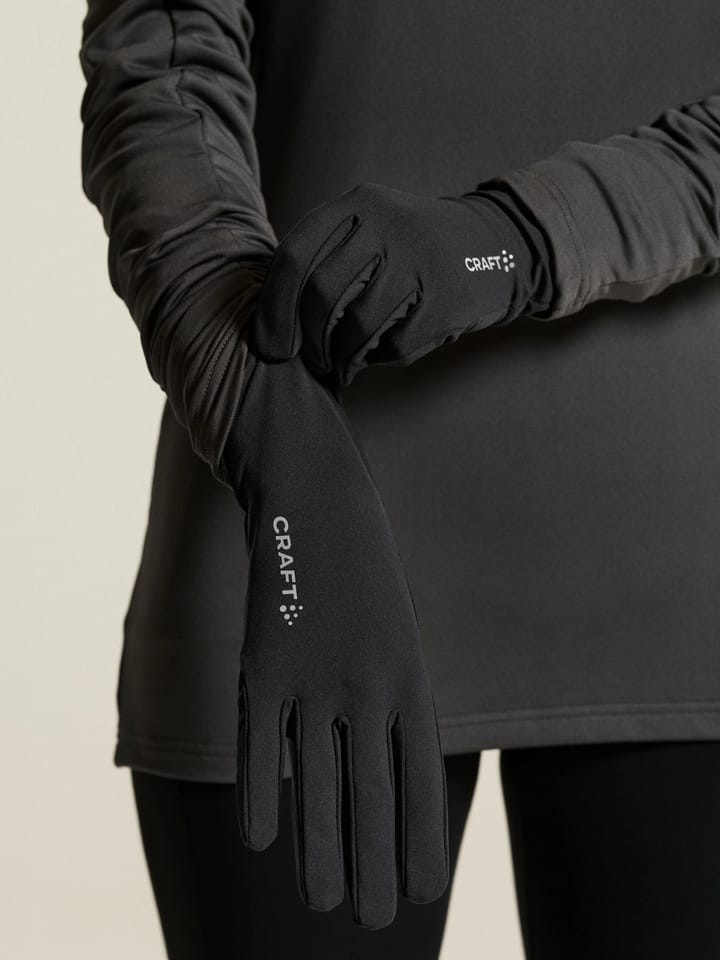 Craft Essence Running Glove Black Craft