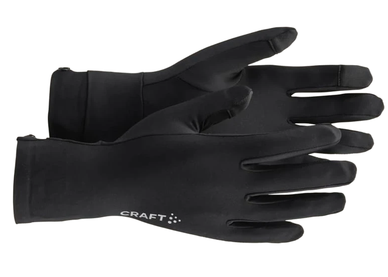 Craft Essence Running Glove Black